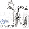 Ideal Standard Kingston Bidet Mixer 1H Pop Up Waste Tap Spare Parts